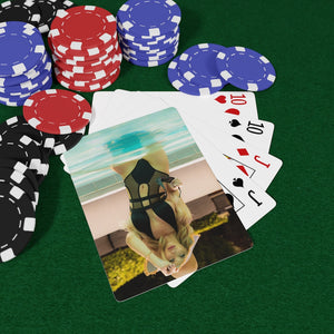 Pool Party Custom Poker Cards