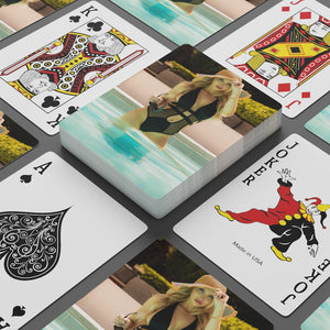 Pool Party Custom Poker Cards